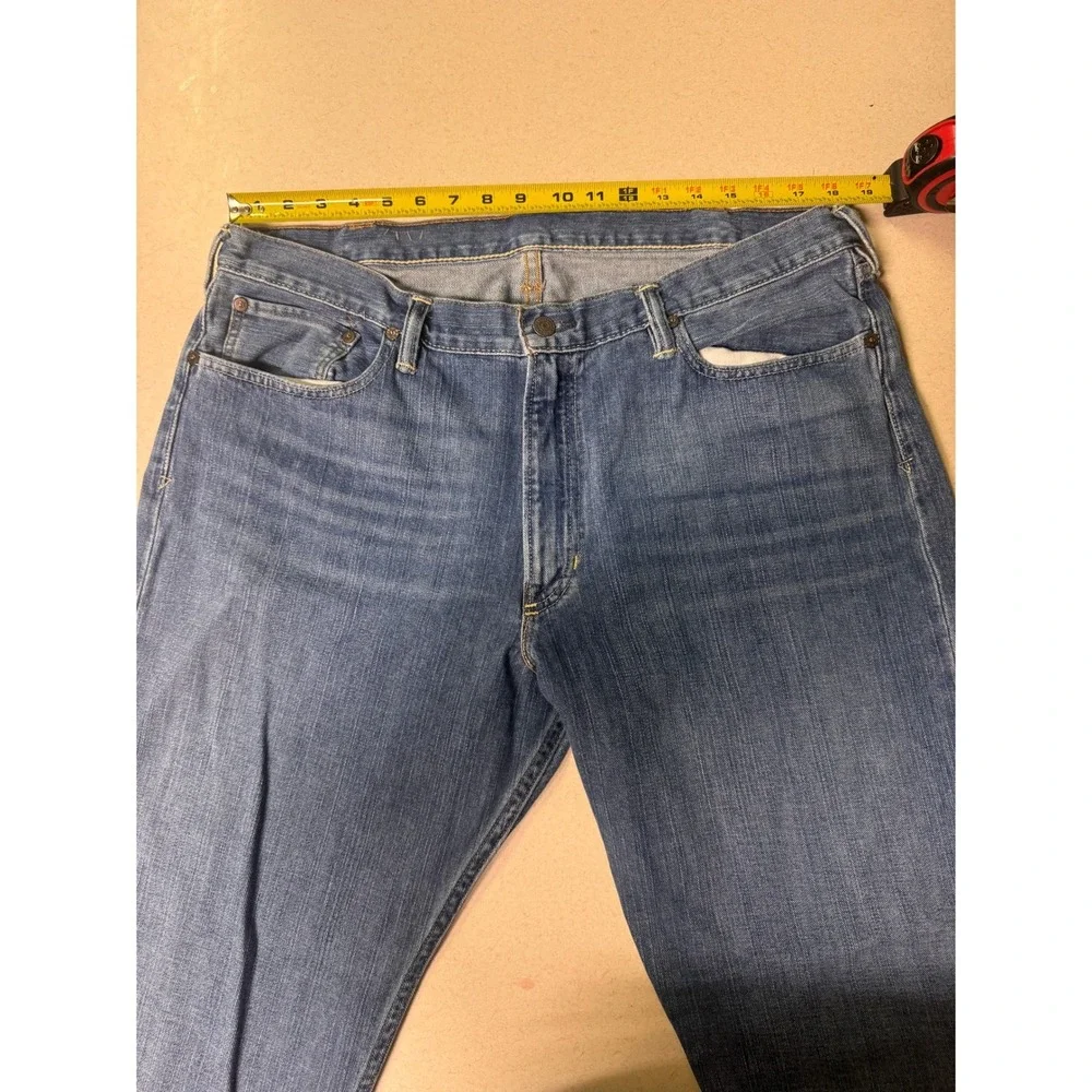 Polo Ralph Lauren Mens Straight Leg Jeans 38x32 Medium Wash Blue 100% Cotton